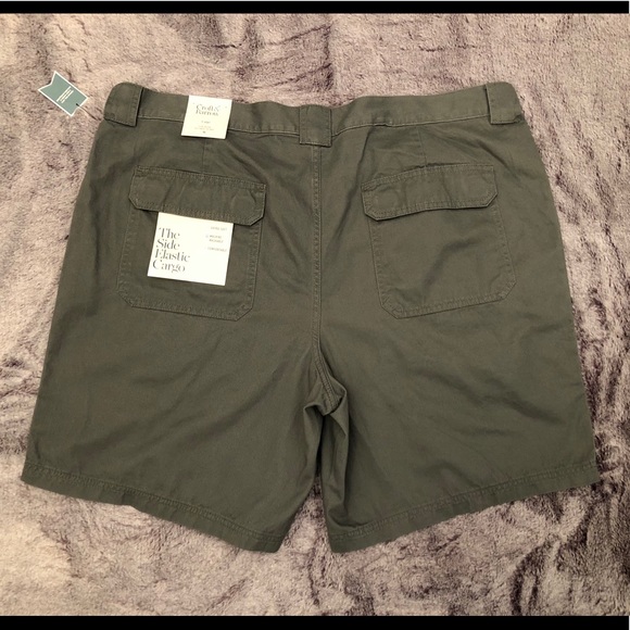 Croft & Barrow side elastic cargo short 46 NWT - Picture 8 of 9